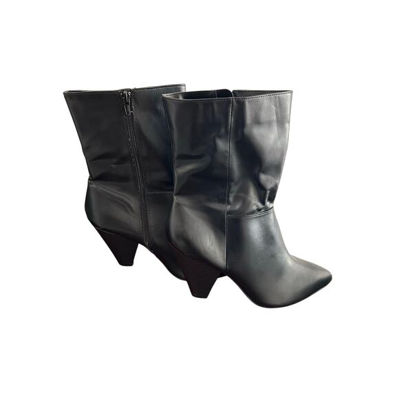 Christian Siriano by Payless Black Boots Women’s Size 10 - Picture 2 of 7